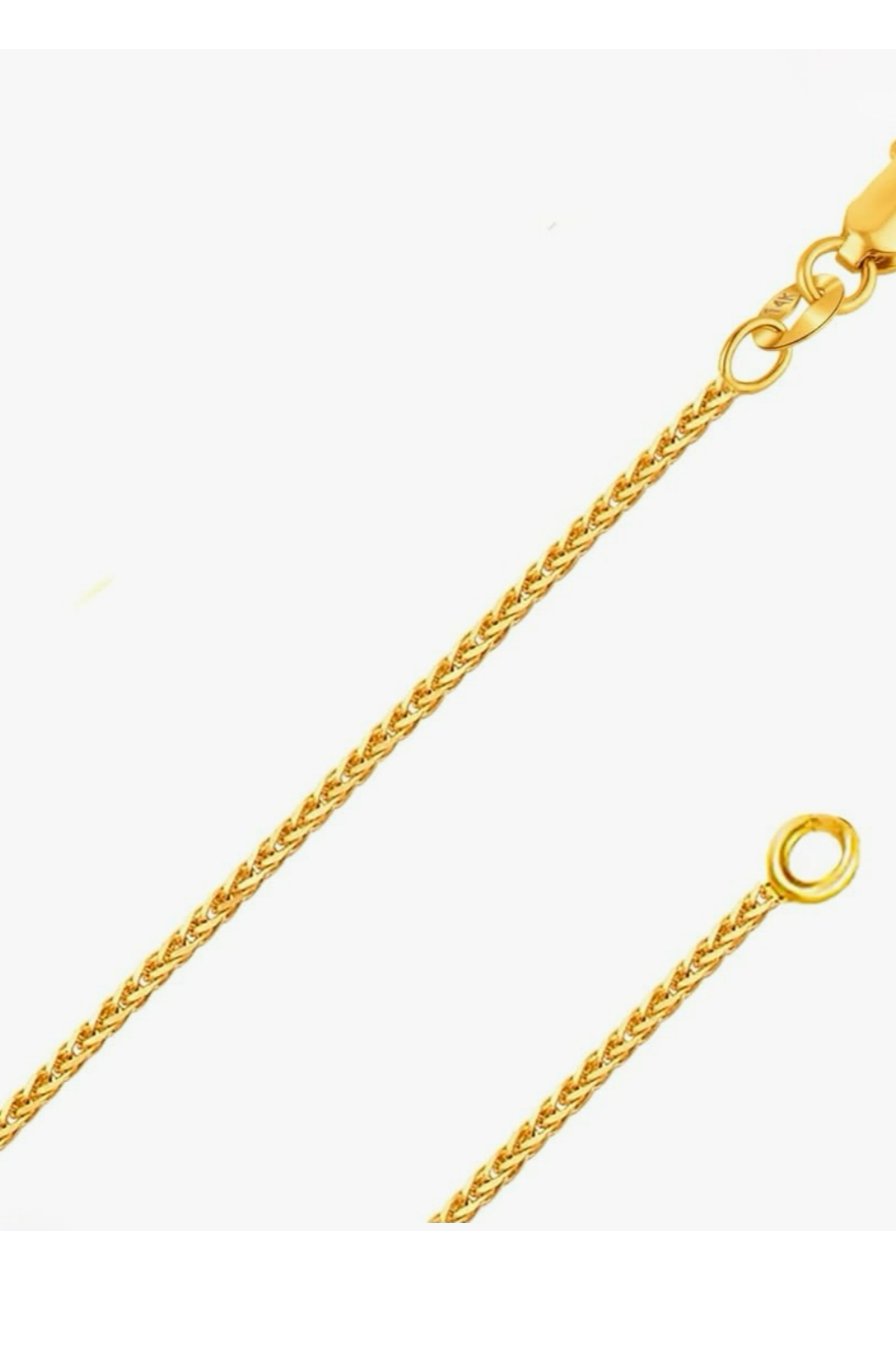 Solid 14K Gold Italian Chain
