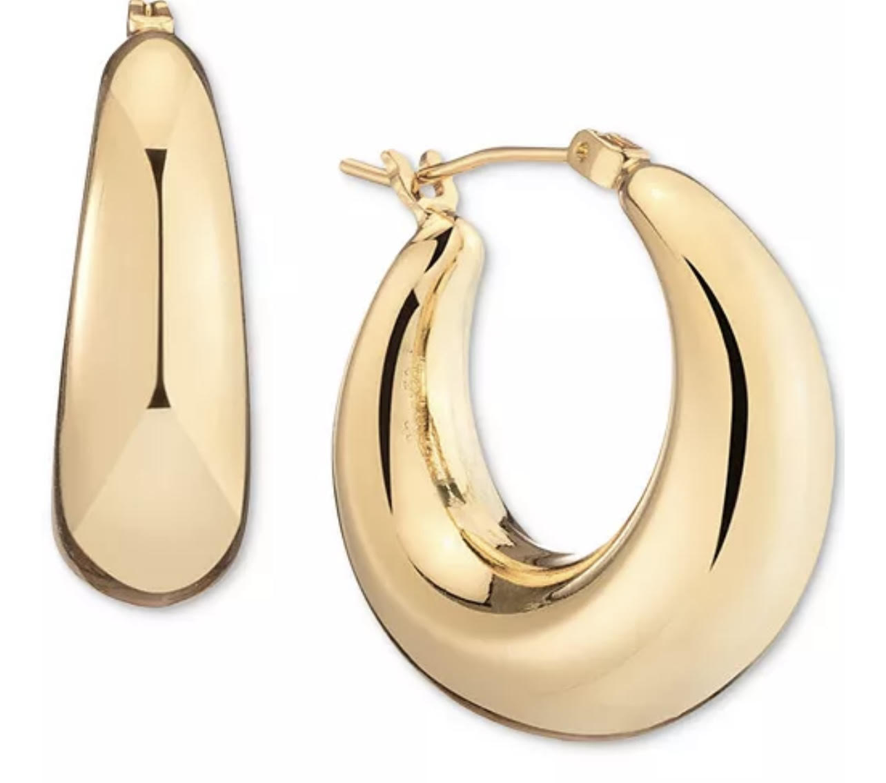 Genuine Solid 14K Gold Earrings