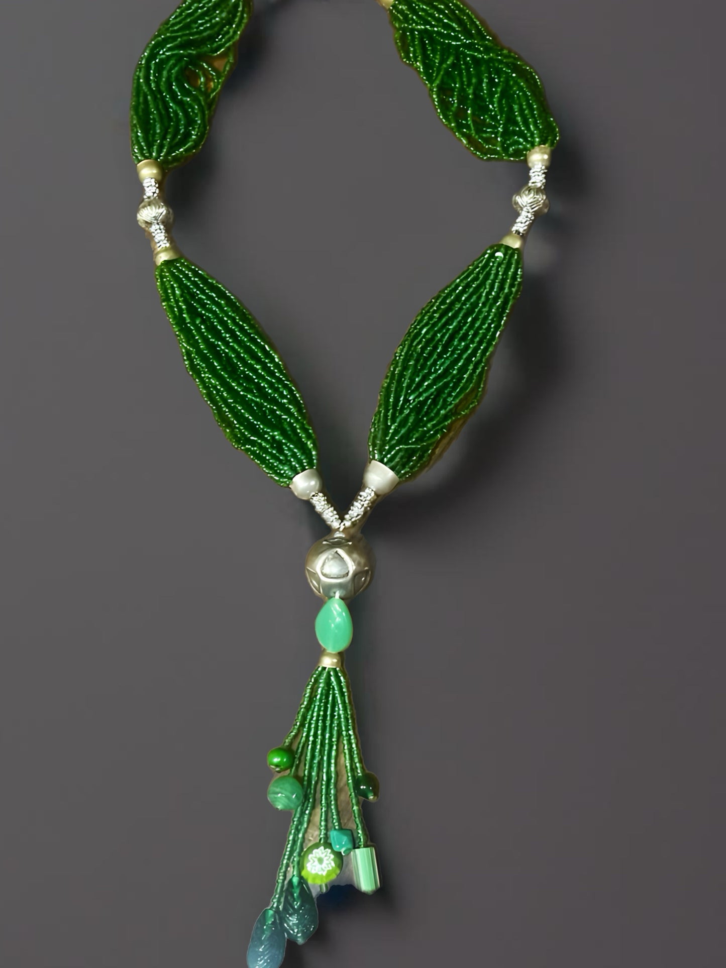 Egyptian Jade Fashion Necklace