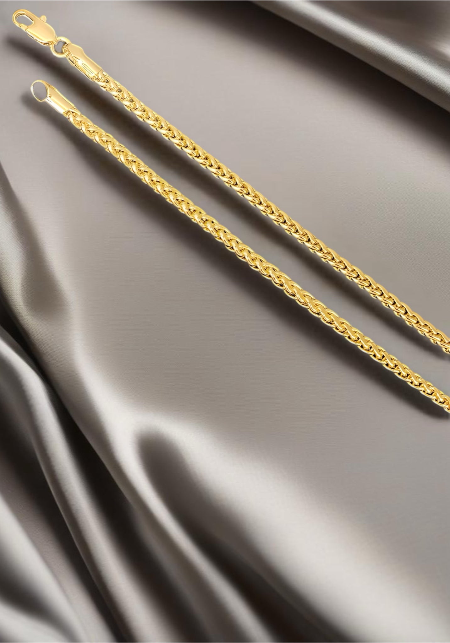 Genuine Solid  14K Gold  24" Chain