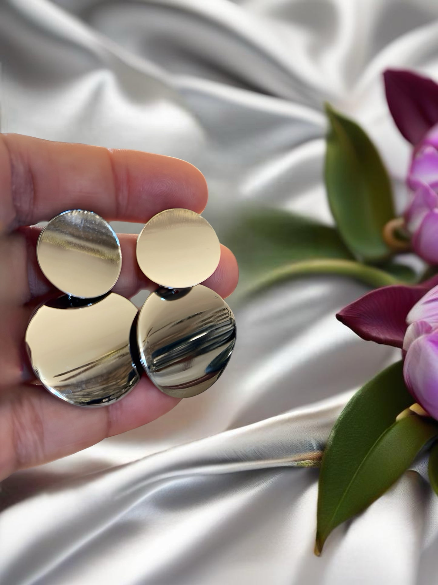 Abalone Shell and Multi-Color Stone Necklace and Earring Set