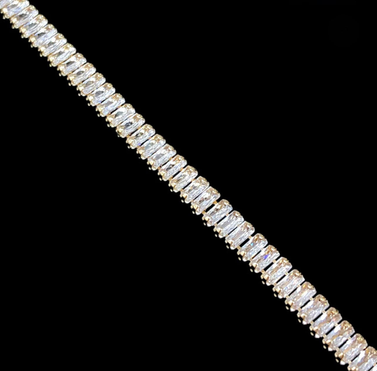 18K Gold Filled Zircon Tennis Bracelet