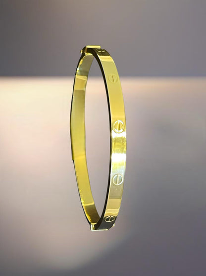 Genuine Solid Luxe Icon 14k Gold Bracelet"