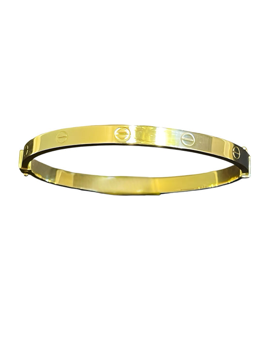 Genuine Solid Luxe Icon 14k Gold Bracelet"