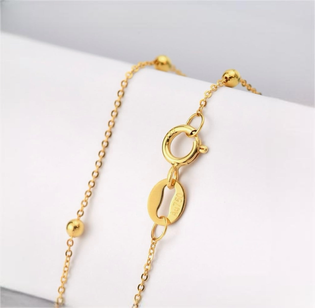 Genuine  Solid 14K Gold Bracelet