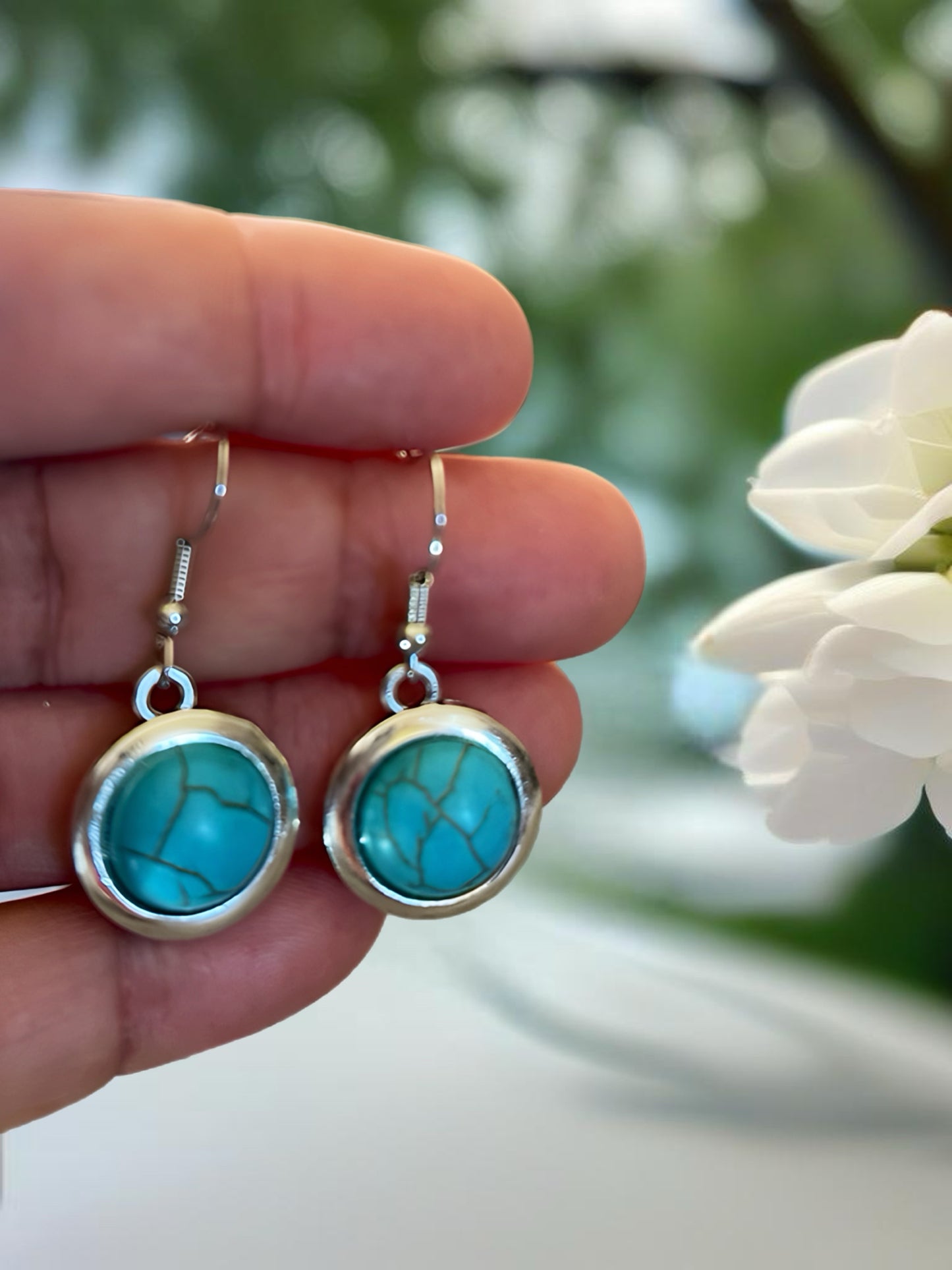 Allure Collection: Turquoise Necklace and Earring Set