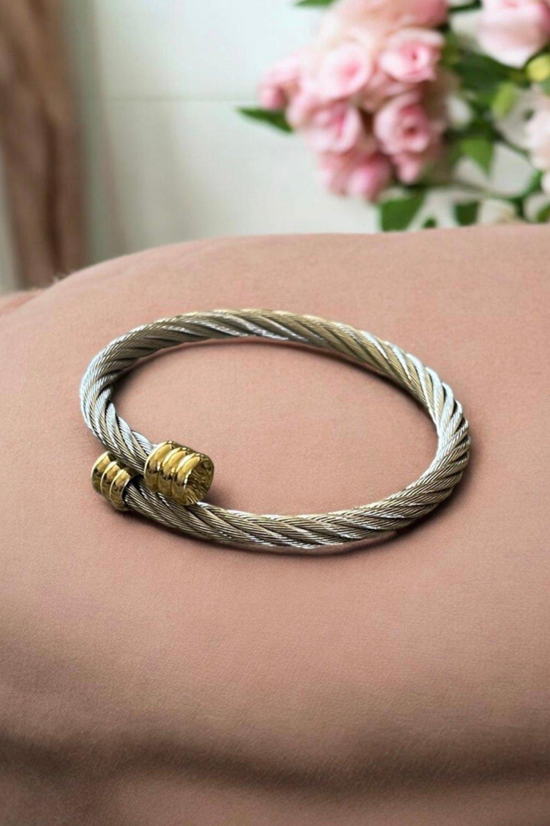 Stainless Steel Cable Bracelet