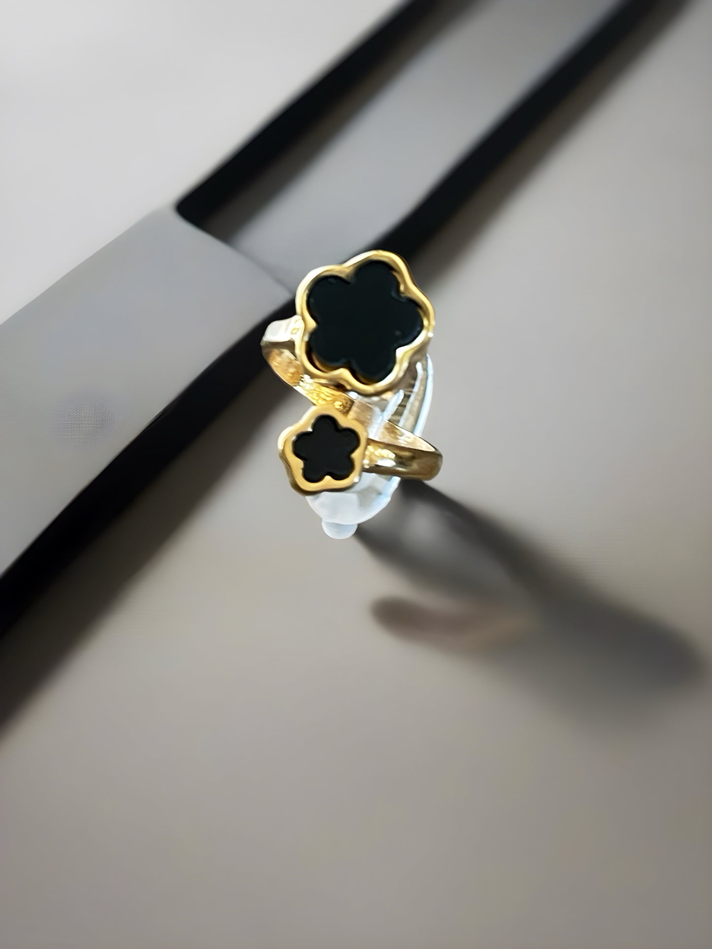 Adjustable Blooming Grace Open Ring