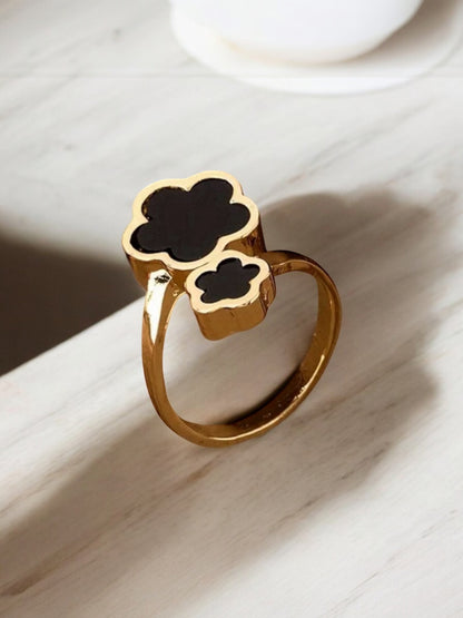 Adjustable Blooming Grace Open Ring